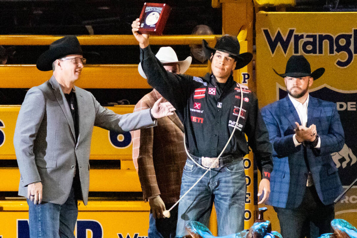 Mayfield wins Wrangler NFR tiedown title The Eastern New Mexico News