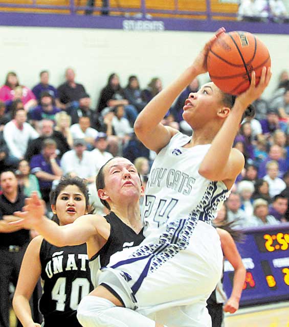 Lady Cats spank Onate