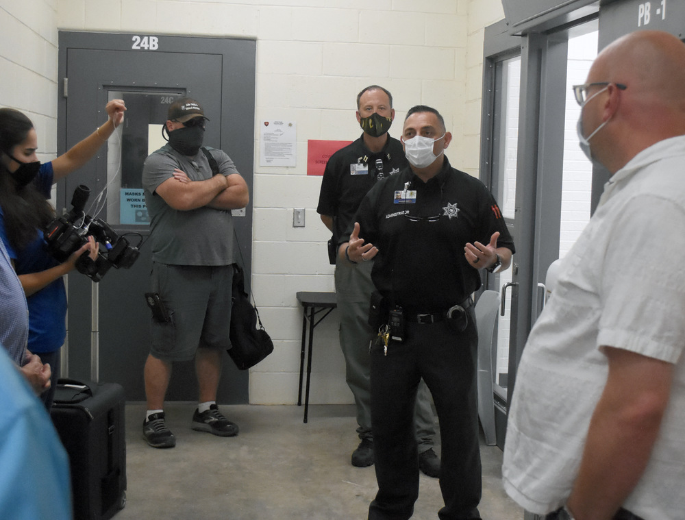 County Officials Tour Jail Expansion The Eastern New Mexico News 